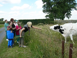 Balade à la sortie du village.