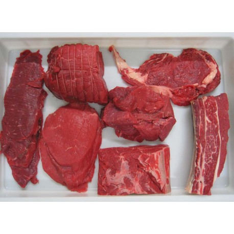 Colis traditionnel de viande de boeuf charolais 5 kgs