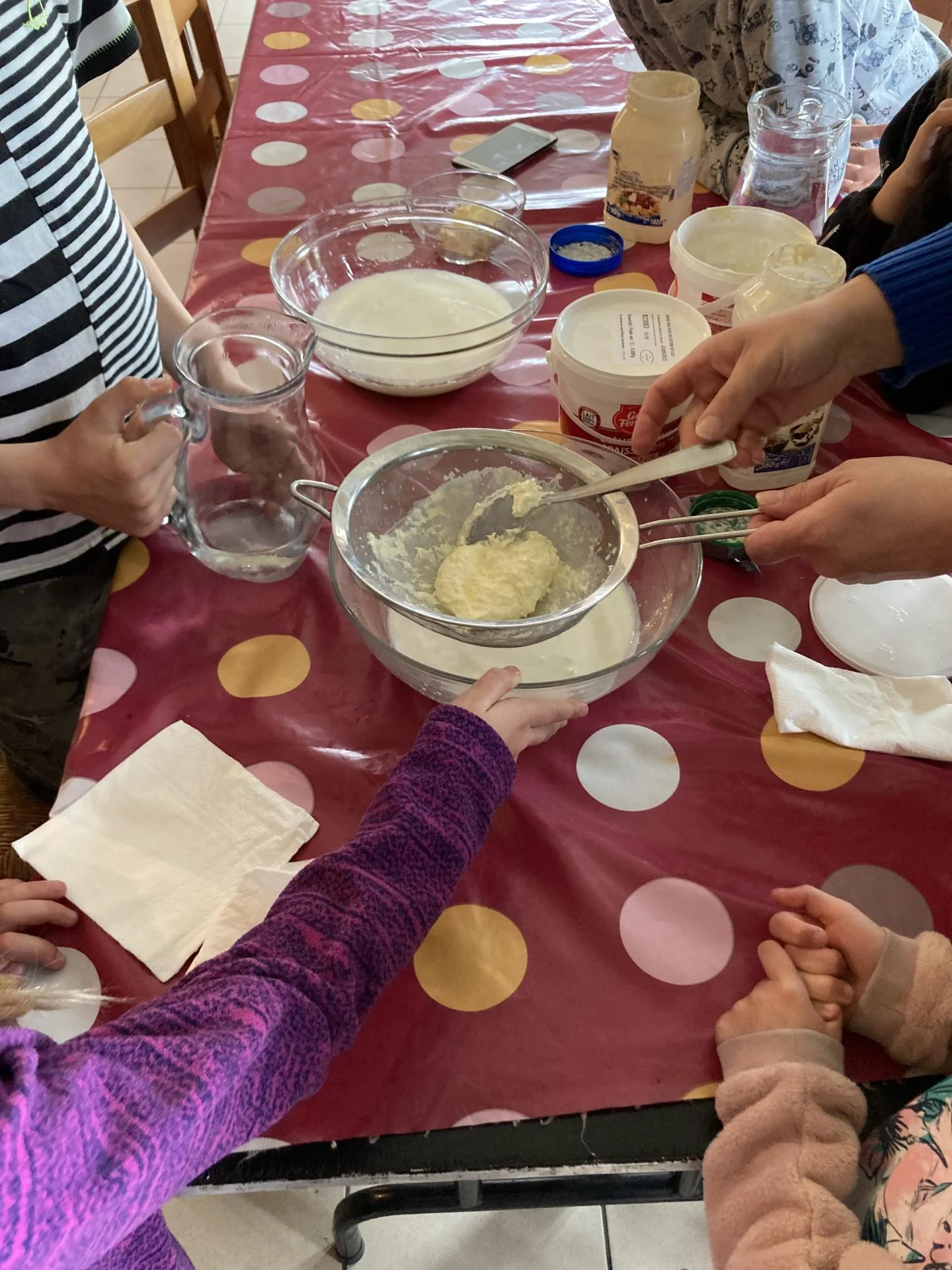 Très grand espaces pour les activités manuelles