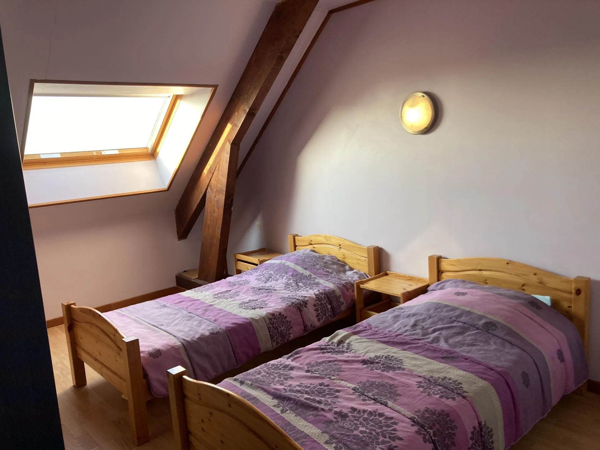 Chambre dernier étage